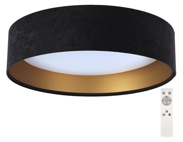 LED Stmívatelné stropní svítidlo SMART GALAXY LED/24W/230V černá/zlatá + DO