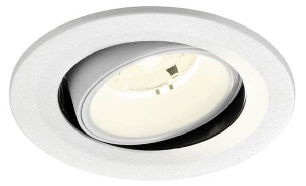 BIG WHITE SLV NUMINOS MOVE S Stropní vestavné svítidlo, 4000 K, 20°, IP20, kulaté, bílé 1009533