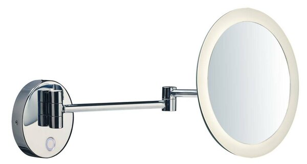 BIG WHITE SLV MAGANDA WL vnitřní LED nástěnné přisazené svítidlo chrom CCT switch 2700/3000/4000 K 1004971