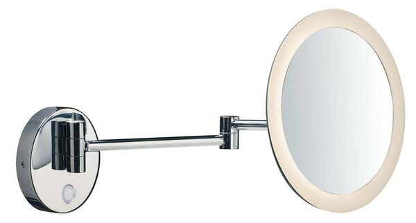 BIG WHITE SLV MAGANDA WL vnitřní LED nástěnné přisazené svítidlo chrom CCT switch 2700/3000/4000 K 1004971