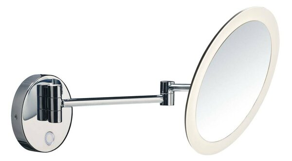 BIG WHITE SLV MAGANDA WL vnitřní LED nástěnné přisazené svítidlo chrom CCT switch 2700/3000/4000 K 1004971