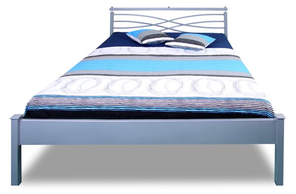 Česká Kovová postel ANGELETA Barevne provedení: černá, Rozměr: 90 x 200 cm