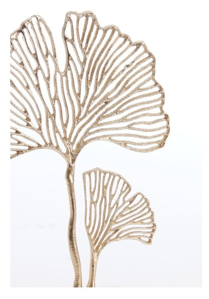 Kovová soška (výška 48 cm) Leaf – Light & Living