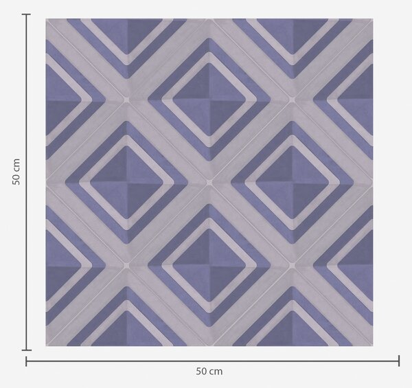 Tapety Geometrický diamantový vzor v modrých tónech, Tapety abstraktní, a01128v1 : uwalls.cz