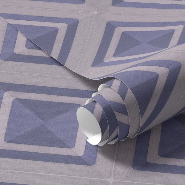 Tapety Geometrický diamantový vzor v modrých tónech, Tapety abstraktní, a01128v1 : uwalls.cz
