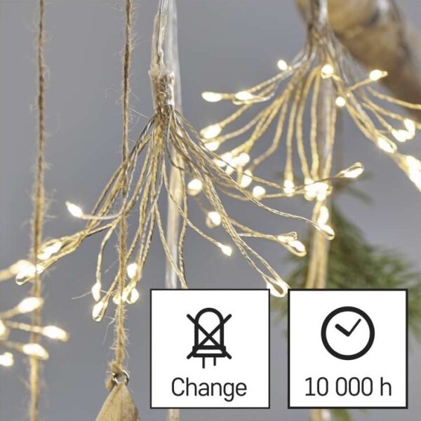 LED řetěz 150xLED/5,35m teplá bílá
