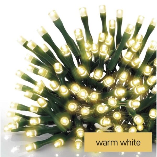 LED venkovní řetěz 180xLED/23m IP44 teplá bílá