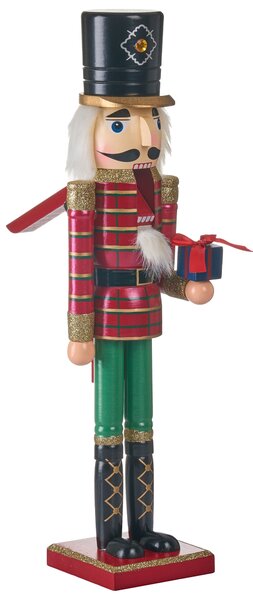 Dekorativní figurka RODSJON 50 cm Louskáček Červená