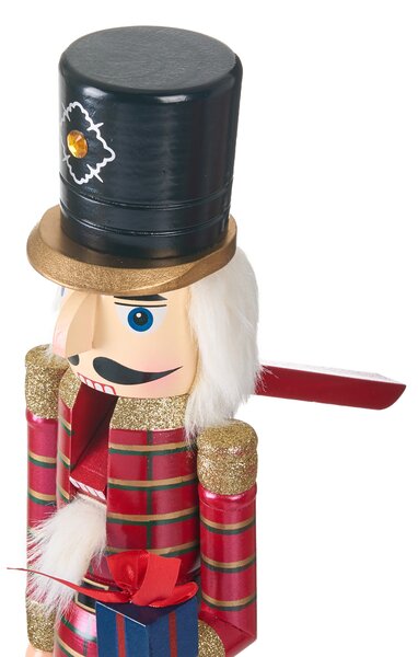 Dekorativní figurka RODSJON 50 cm Louskáček Červená