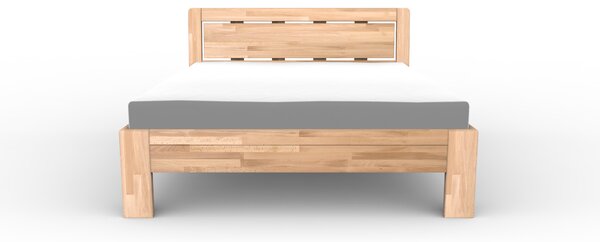 Masivní postel SAMBA - Solwo Design Materiál: Buk cink, - Olej odstín 104/204, Specifikace: 180x200