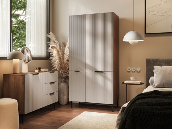 Nábytek do ložnice Seretio III, Barva: ořech warmia / kašmír 5903211426186