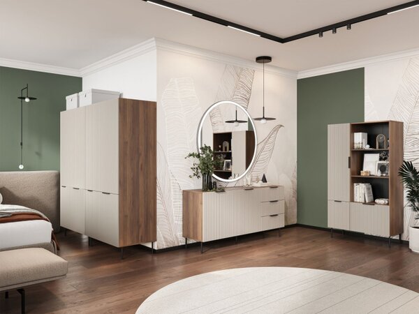 Nábytek do obývacího pokoje Seretio I, Barva: ořech warmia / kašmír 5903211426162