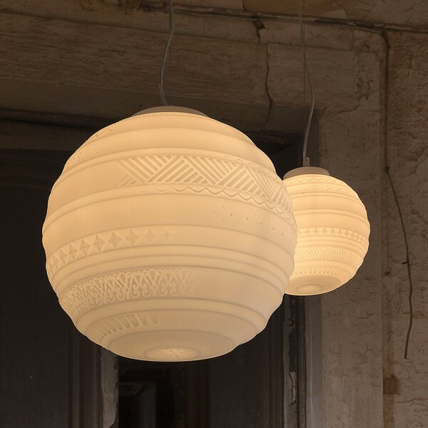 Karman designová závěsná svítidla Braille (Ø40 cm)