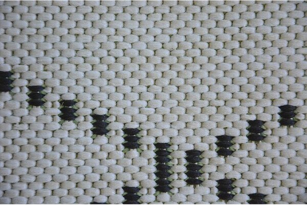 Makro Abra Kusový koberec Sisal COLOR 19443/062 krémový geometrický vzor Rozměr: 80x150 cm