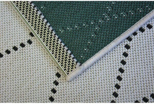 Makro Abra Kusový koberec Sisal COLOR 19443/062 krémový geometrický vzor Rozměr: 80x150 cm