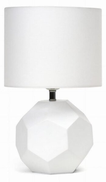 Stolní lampa 1xE27/25W/230V bílá
