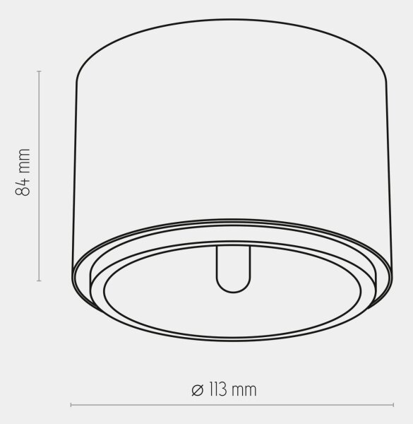 Bodové svítidlo MORIS 1xAR111 GU10/50W/230V zlatá