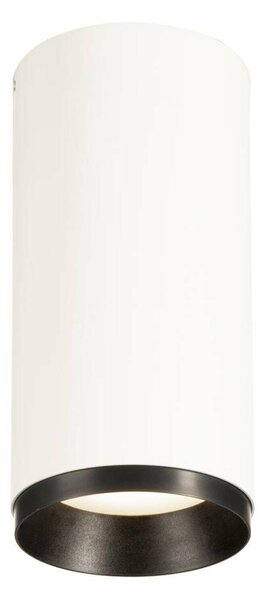 BIG WHITE SLV NUMINOS CL PHASE M vnitřní LED přisazené stropní svítidlo bílá/černá 4000 K 24° 1004238