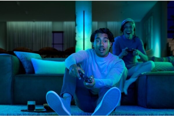Philips - LED RGBW Stmívatelná lampa Hue SIGNE LED/29W/230V 2000-6500K černá