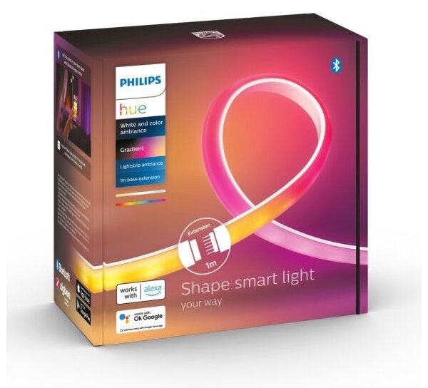 Rozšiřovací sada LED stmívatelného pásku Philips Hue WACA 1m LED/12,3W/230V