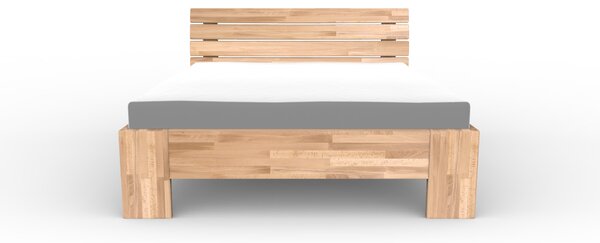 Masivní postel MADRID - Solwo Design Materiál: Buk cink, Barevne provedení: Olejování přírodní 101/201, Specifikace: 180x200