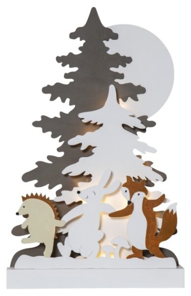 Eglo 411292 - LED Vánoční dekorace FOREST FRIENDS 10xLED/0,03W/2xAA