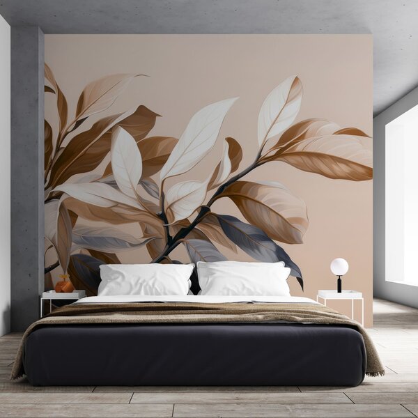 Fototapety Elegantní větev fíkusu, Tapety Unikátní, w05315 : uwalls.cz
