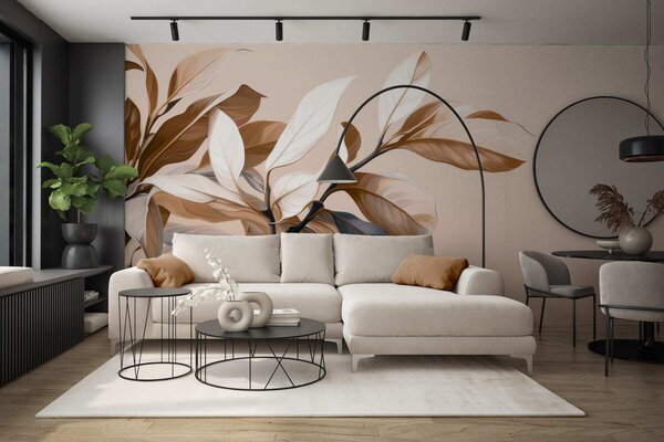Fototapety Elegantní větev fíkusu, Tapety Unikátní, w05315 : uwalls.cz