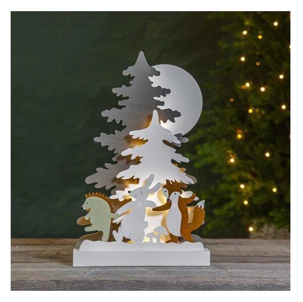 Eglo 411292 - LED Vánoční dekorace FOREST FRIENDS 10xLED/0,03W/2xAA