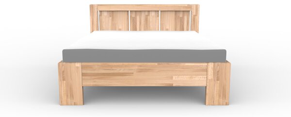 Masivní postel PARIS - Solwo Design Materiál: Buk cink, Barevne provedení: Olej odstín 105/205, Specifikace: 180x200