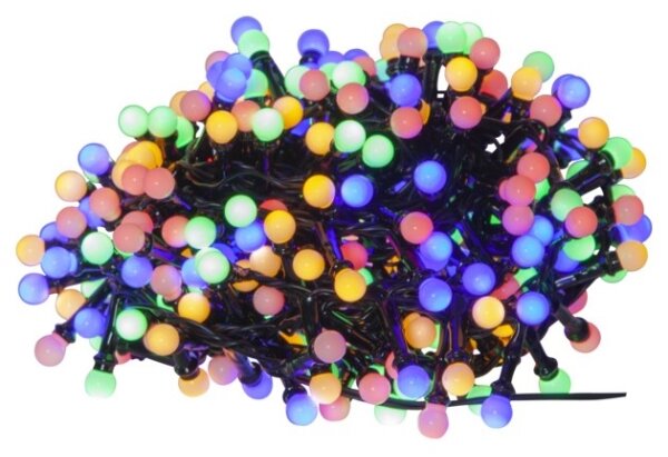 Eglo -LED Venkovní řetěz BERRY MINI 300xLED/8 funkcí 11m IP44 multicolor