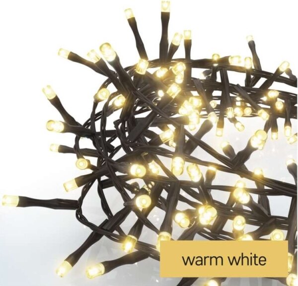 LED venkovní řetěz 400xLED/13m IP44 teplá bílá