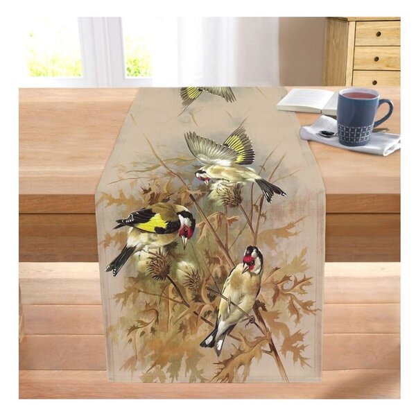 Běhoun na stůl 40x130 cm Yellow Bird – Mila Home