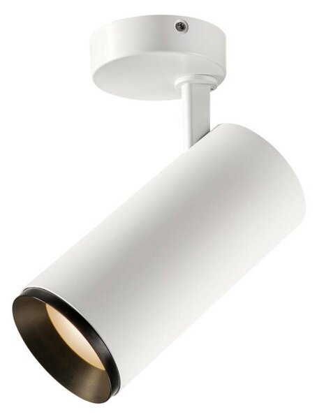 BIG WHITE SLV NUMINOS SPOT PHASE L vnitřní LED přisazené stropní svítidlo bílá/černá 2700 K 60° 1004296