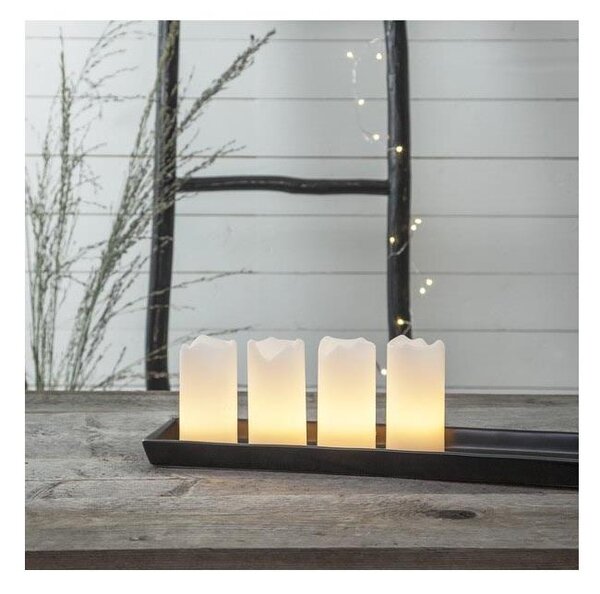 Eglo 410075 - SADA 4x LED Vánoční dekorace ADVENT 1xLED/0,18W/2xCR2032 + DO