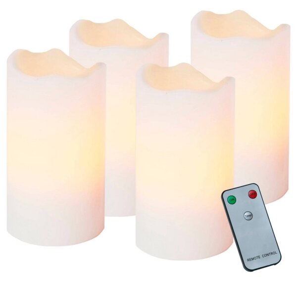 Eglo 410075 - SADA 4x LED Vánoční dekorace ADVENT 1xLED/0,18W/2xCR2032 + DO