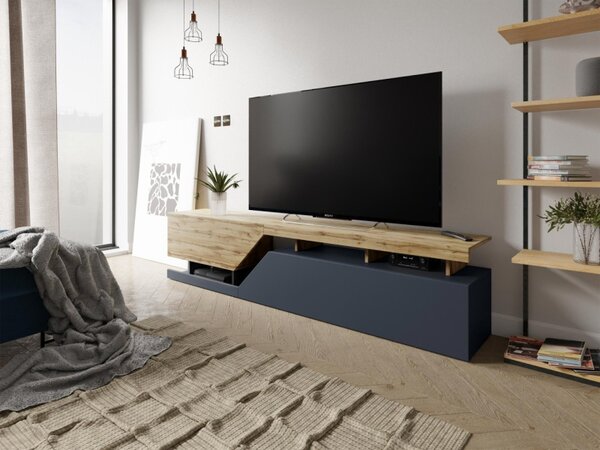 TV skříňka Bekas 200, Barva: Antracit / Wotan 5903211359385