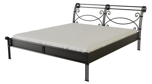Nábytek ATIKA s.r.o. Kovová postel BELLA Povrchová úprava: bílá, Rozměr: 80 x 200 cm
