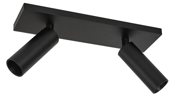 Stropní Lampa Arcchio, Brinja Slim, stmívatelné, Černá, Chodba, Hliník, Moderní