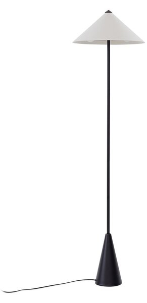 Stojací Lampa Lindby, Norvik, Černá, Obývací pokoj, Kov, Moderní