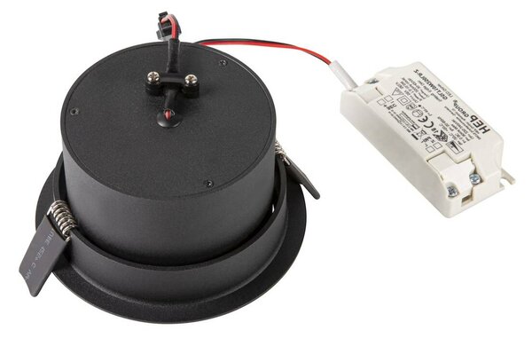 BIG WHITE SLV OCULUS DL MOVE vnitřní LED stropní zápustné svítidlo černé DIM-TO-WARM 2000–3000 K 1004668