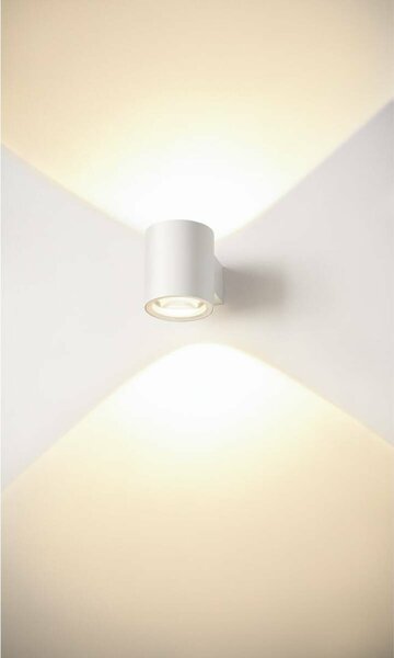 BIG WHITE SLV OCULUS UP/DOWN WL vnitřní LED nástěnné přisazené svítidlo bílé 2000–3000 K 1004671