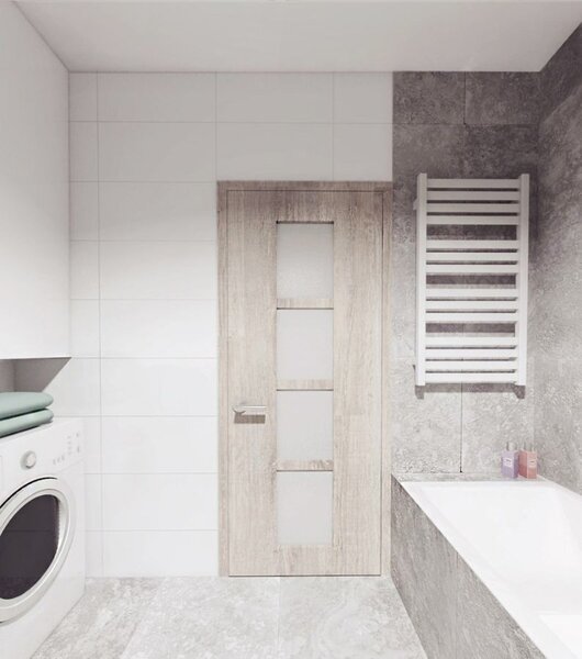 Terma Marlin 1185x530 kombinovaný radiátor Metallic Grey Z8