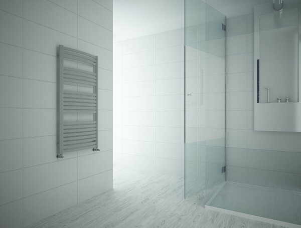 Terma Dexter 860x500 vodní/elektrický radiátor Metallic Black SX