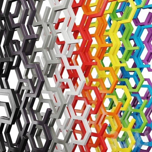 Terma Hex 821x486 vodní radiátor Soft 3028 ZX