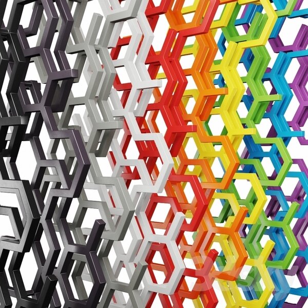 Terma Hex 821x486 vodní radiátor Soft 3028 ZX