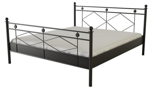 Nábytek ATIKA s.r.o. Kovová postel DARJA Povrchová úprava: na přání dle RAL, Rozměr: 160 x 200 cm