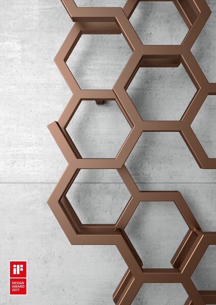 Terma Hex 821x486 vodní radiátor Soft 3028 ZX