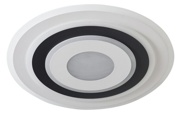 Stropní Lampa Lindby, Rebeka, stmívatelné, Bílá, Obývací pokoj, Plast, Moderní