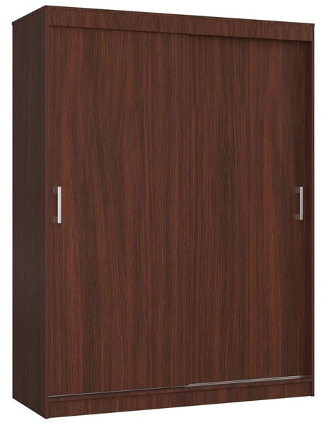 Prostorná šatní skříň 150 cm VALESTRA - wenge